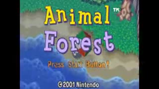 Title & Opening - Animal Forest - Nintendo 64 Presentation