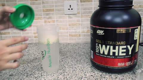 how to use whey protein step by step