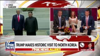 Tucker Carlson says Trump 'dominated' Kim as 'wheezing' North Korean dictator struggled