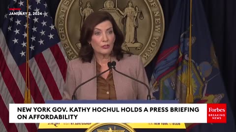 Gov. Kathy Hochul Asked Point Blank About Sanctuary City Status Of NYC