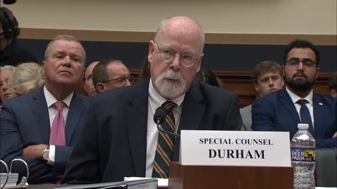 John Durham testifies before House Judiciary Committee
