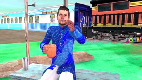 Magical broken train funny Hindi comedy video