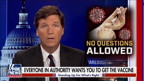 Tucker Carlson VAERS Covid Vaccine Deaths Vaccine Adverse Event Reporting System