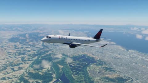 Embraer 175 KSFO to KBOI