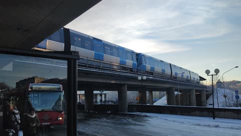 If train moves above my head, can I call it a flying train?