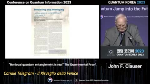 John Clauser premio Nobel per la Fisica 2022, parla del "cambiamento climatico