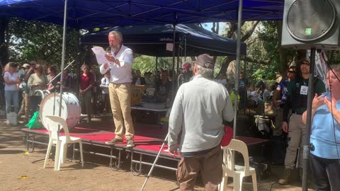 'What Side of History Will You Be On?' Speech outside Queensland Parliament, 31 August 2022