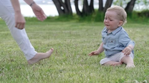 His first steps😍