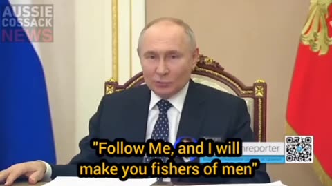 Joseph Martelli jjm7777 Vladimir Putin quoting the Lord Jesus Christ