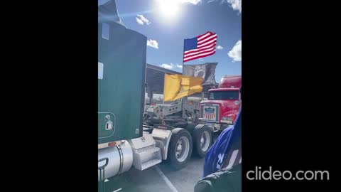 Final preparations for the Freedom Convoy USA