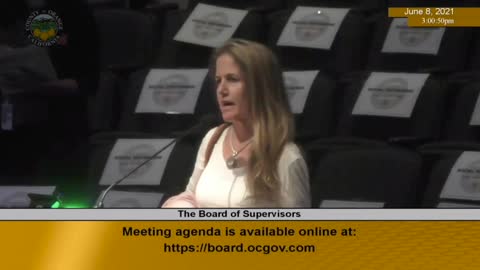 Orange County Board of Supervisors Meeting Public Comments 6-9-21 - Part 2