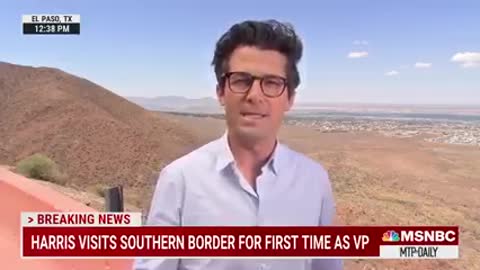 Leftist media attempt to downplay border crisis whilst criticising VP's "photo-op" visit to El Paso.