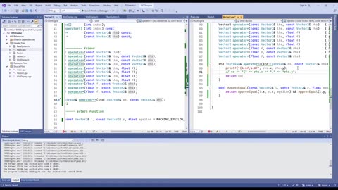 Game Engine in C++｜part 002｜Creath Own MathLib Vector2 Class
