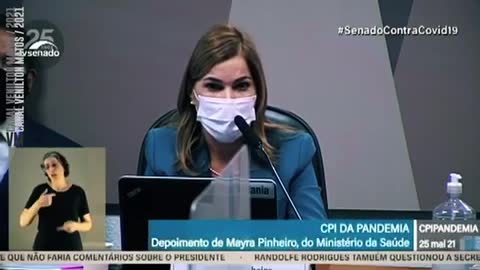 Releitura da Drª Mayra Pinheiro na CPI Covid