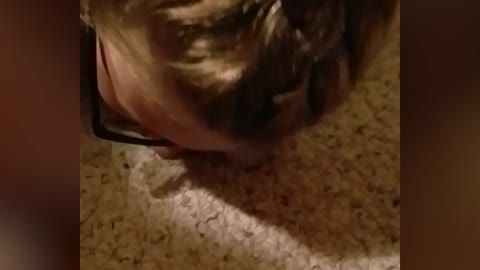 Brace-Faced Teen Gets Teeth Stuck To Carpet