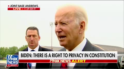 Biden: "There are so many fundamental rights that are affected by that, and I'm not prepared to leave that to the whims of the public at the moment."