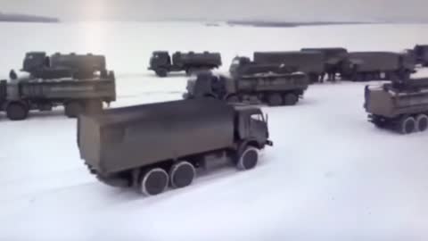 A convoy convoy f a Russian supply,Ukraine
