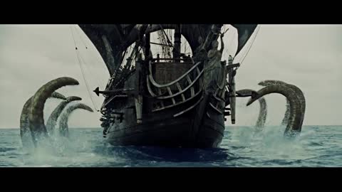 Clip the story of Captain Jack Sparrow.Pirates of the Caribbean