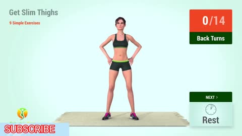 9 Simple Exercise to get slim thighs