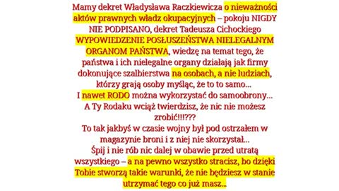 Polacy. Przejmujemy stery. Rodaków RODOobrona cz.3