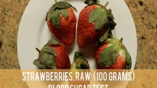 Strawberries, Raw - Blood Sugar Test