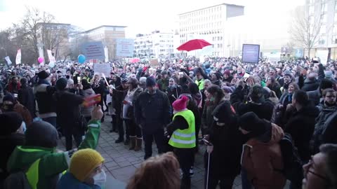 Demonstration in Saarbrücken