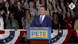Clueless Pete Buttigieg declares victory at Iowa Caucuses amid delayed results