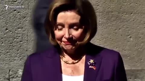 Nancy Pelosi Weeps in Yerevan, Armenia