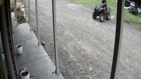 Forklift Stuck in the Mud Won't Move