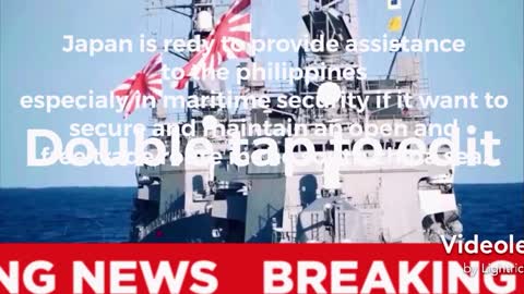 US AND JAPAN HELP PHILIPPINES FROM CHINA to protect there mother land.