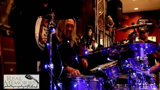 NICKO MCBRAIN THE TROOPER LIVE AT ROCK N ROLL RIBS DRUM CAM