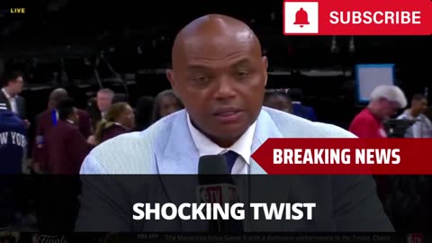 Charles Barkley Makes Shocking Announcement