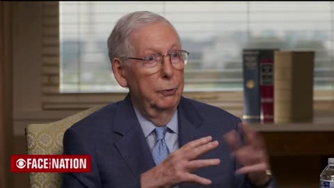 Senate Minority Leader Mitch McConnell Discusses Israel-Palestine,His Health On CBS' Face The Nation