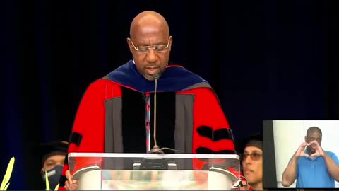 Sen. Raphael Warnock Says Graduates Need To Guide Country 'Out Of COVID-1619'