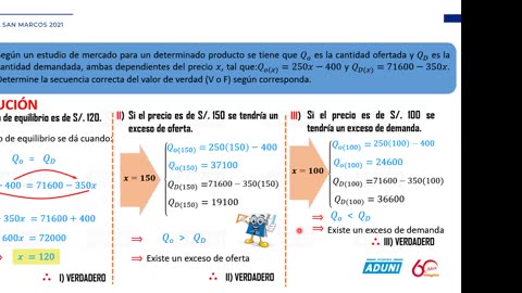 SEMESTRAL ADUNI 2021 | Semana 03 | Álgebra | Física