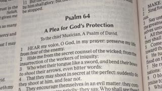 Psalm 64:1-6