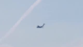 C - 17 fly by!