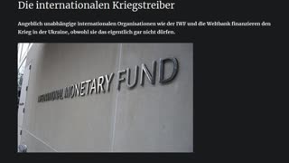 IWF und Weltbank Die internationalen Kriegstreiber