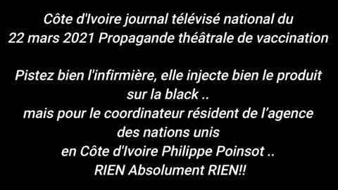 CET ESCROC SAIT BIEN CE QUE CONTIENNENT LES INJECTIONS MAIS IL INCITE LES AUTRES AU VACCIN !!!