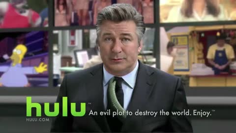 Alec Baldwin HULU Hollywood Commercial - 2009 (mirrored)