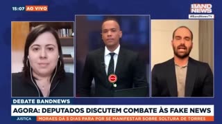 ACABOU DE ACONTECER! Eduardo Bolsonaro Debate na BandNews! Assista: (17/04/23)