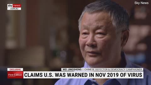 Chinese defector claims he warned the US that China was covering up a deadly new virus in Wuhan