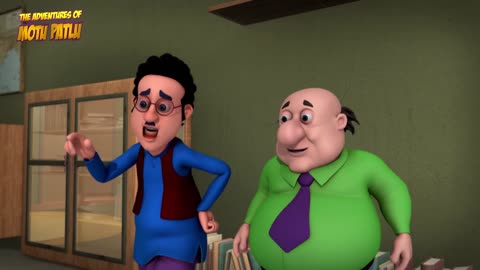 Motu Patlu in English | Kids Animation | Cartoon for Kids | The Chase-12