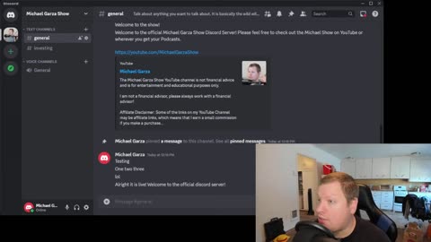 Michael Garza Show's Official Discord Server! (Completely Free to Join)