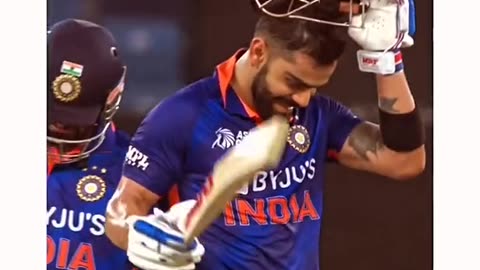 Crying century #virat #criket