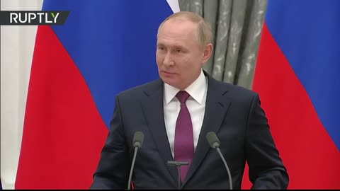 "We Follow the Plan": President Putin responds to question on Russia's 'next move'