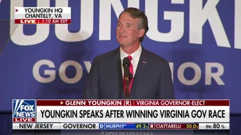 Virginia Governor-Elect Glenn Youngkin Gives POWERFUL Acceptance Speech