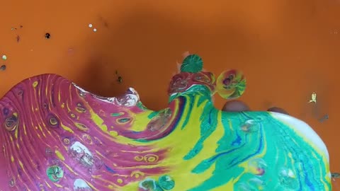 BONUS - Don't Waste the Drips from an Acrylic Paint Pour!