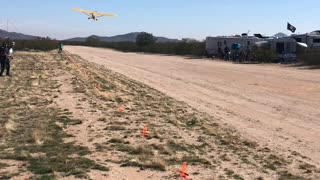 2020 Arizona Flying Circus - Piper Cub Take-off