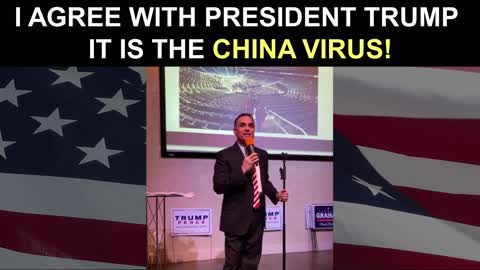 I Agree with President Trump. It IS The China Virus!